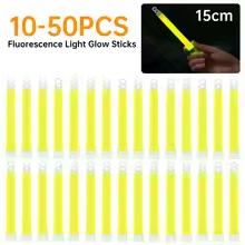 Glow In The Dark Party Glasses - Militaire Glowsticks met haak, noodchemische lamp