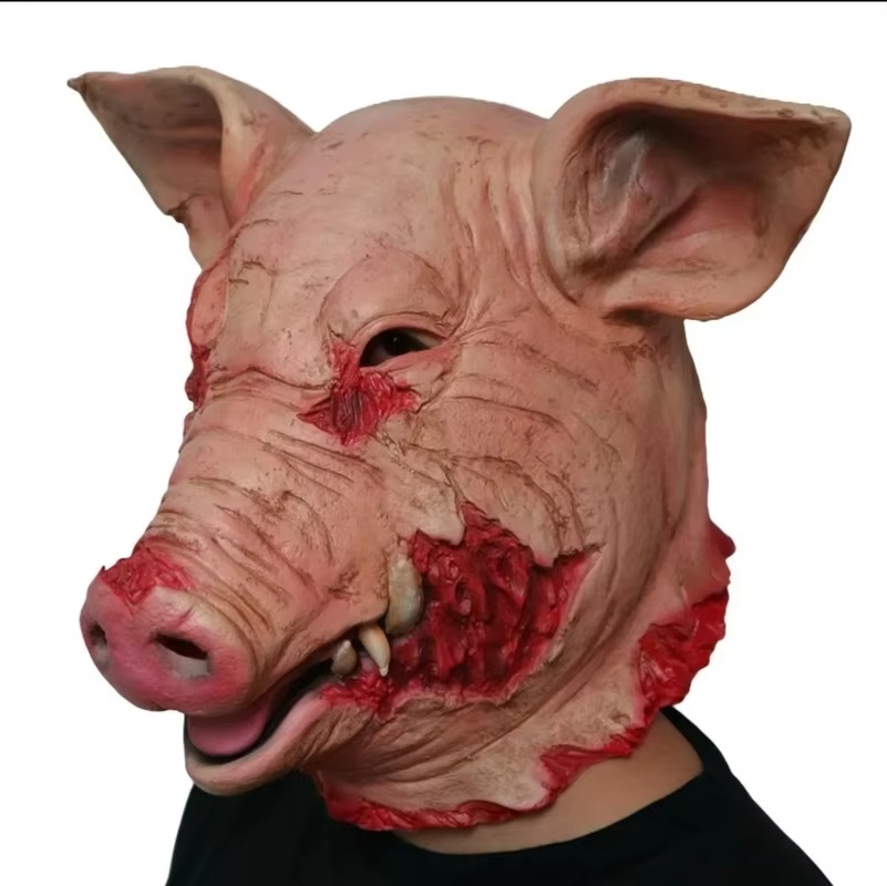 Prank Toys - Nieuw grappig cosplaymasker paardengezicht grap grapje