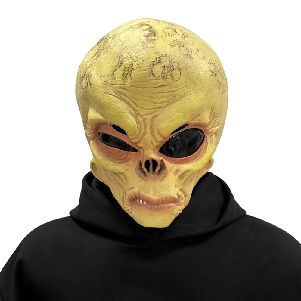 Grappig buitenaards schedelmas - Latex Alien Mask Realistic recensie en prijs
