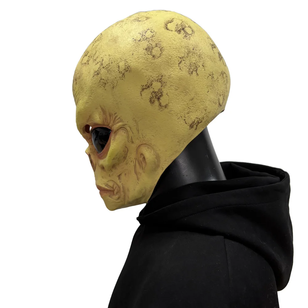 Grappig buitenaards schedelmas - Latex Alien Mask Realistic recensie en prijs