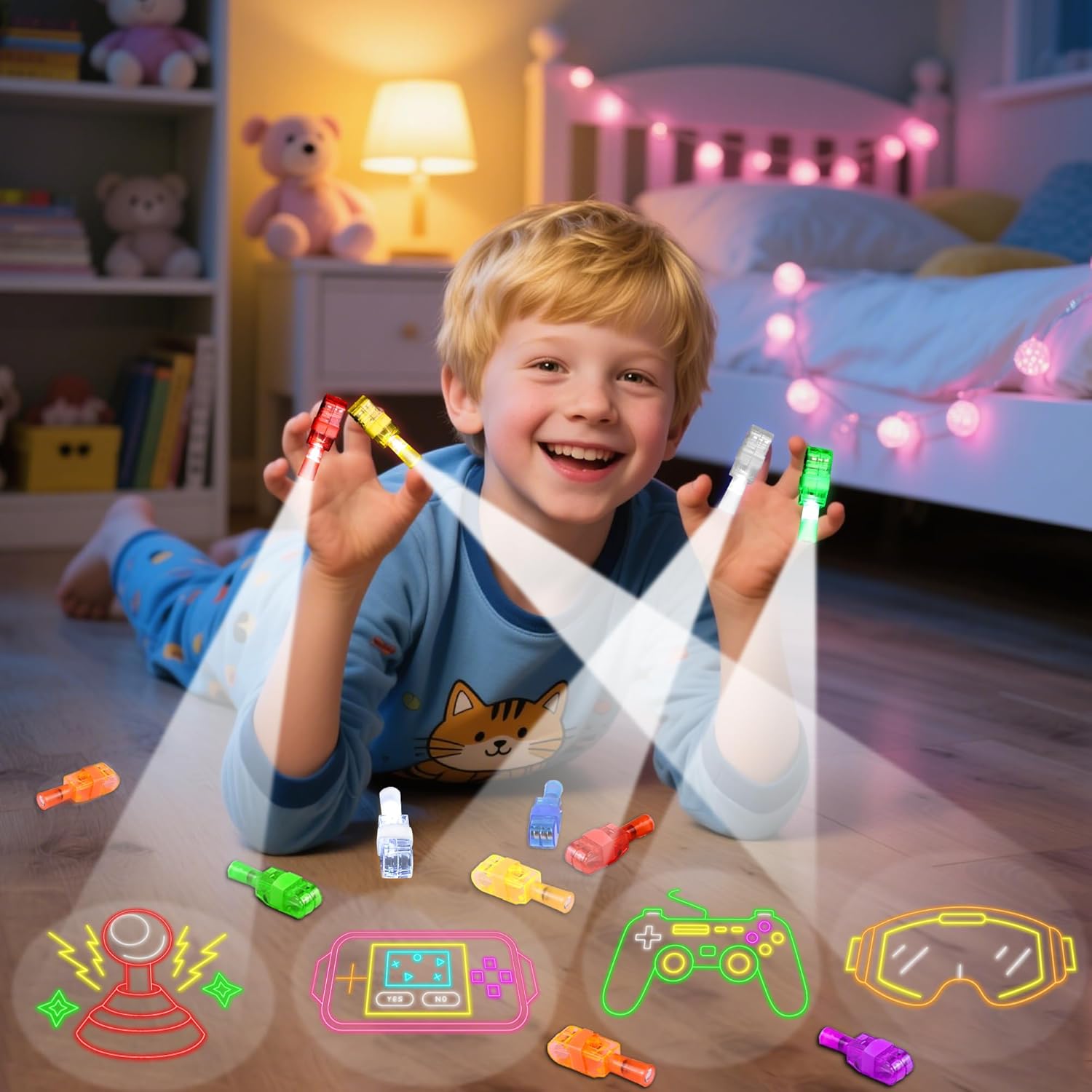 36 stuks LED-vingerlampjes, vi - Glow In The Dark Party Glasses recensie en prijs