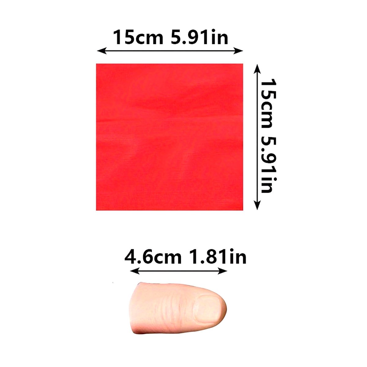 3Sets Scarf-Vanish Thumb Tip M - Thumb Tip Magic Trick Set recensie en prijs