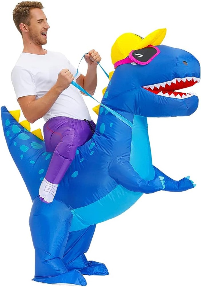 Opblaasbaar dinosauruskostuum  - Inflatable Dinosaur Costume Adult recensie en prijs