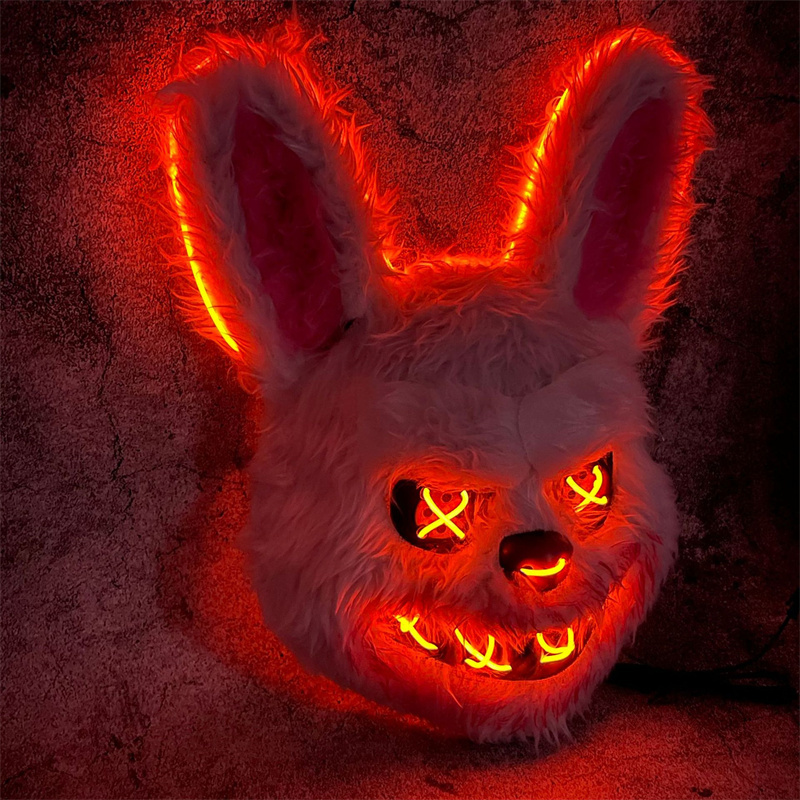 Bunny Masker Maskerade LED Kon - Led Purge Mask Halloween recensie en prijs